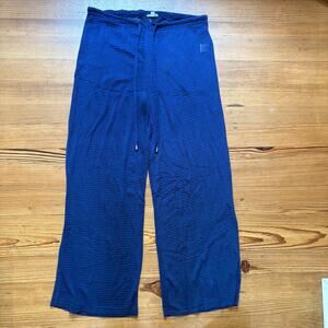 Marina Blu blue swim mesh coverup pants SIZE M